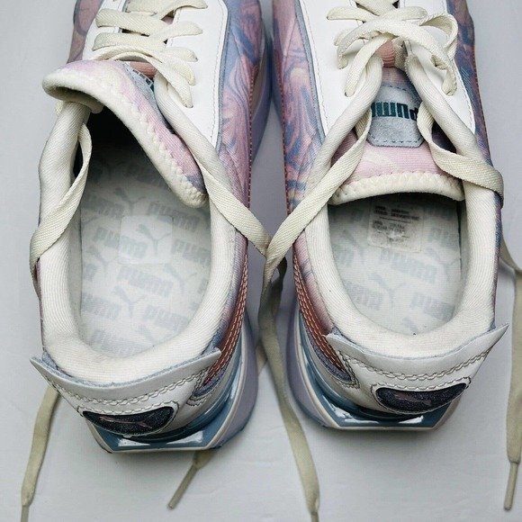 PUMA Women’s Cruise Rider Sneakers Shoes Marble Ivory Glow/Lotus‎ Size 8.5 - Picture 10 of 11